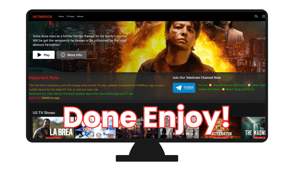 netmirror web application