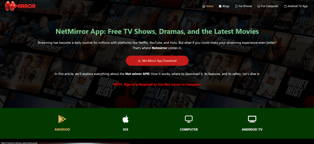 netmirror apk download